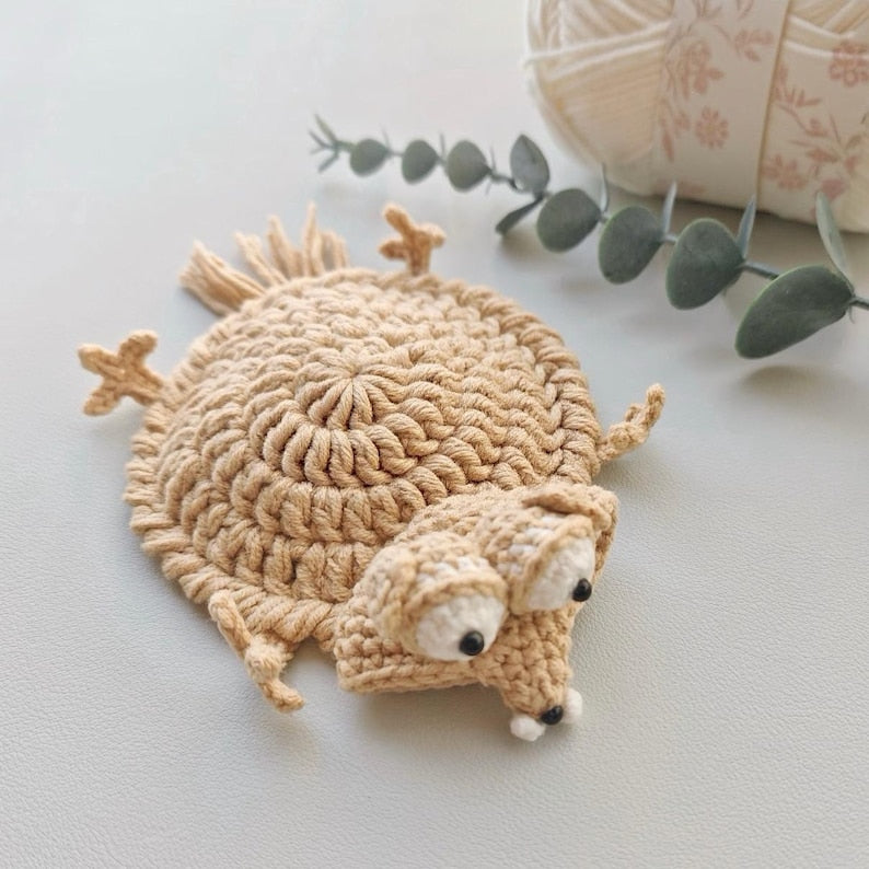 Acorn Coaster Crochet Pattern