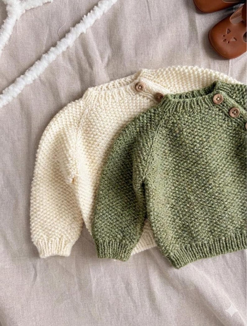Seedling Sweater Knitting Pattern