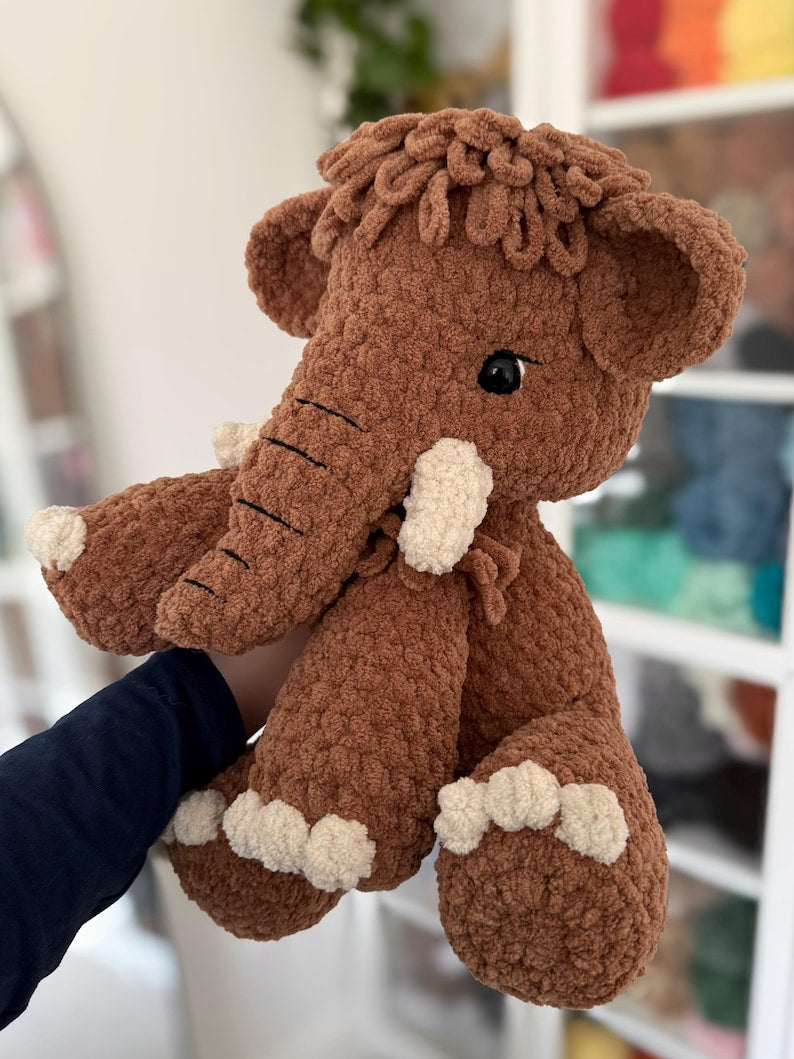 Fluffy Mammoth Crochet Pattern