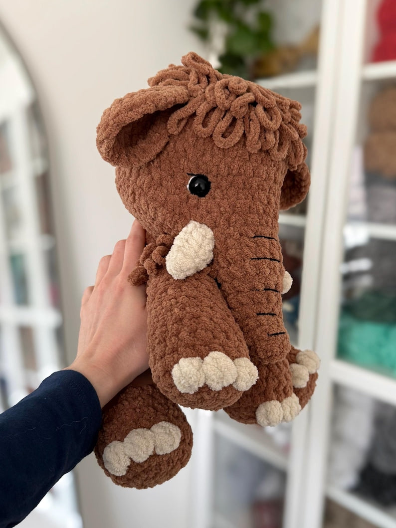 Fluffy Mammoth Crochet Pattern