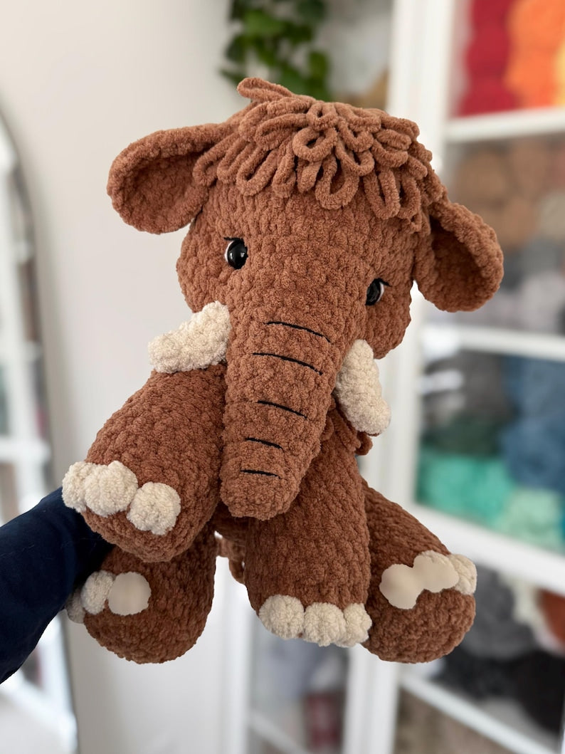 Fluffy Mammoth Crochet Pattern