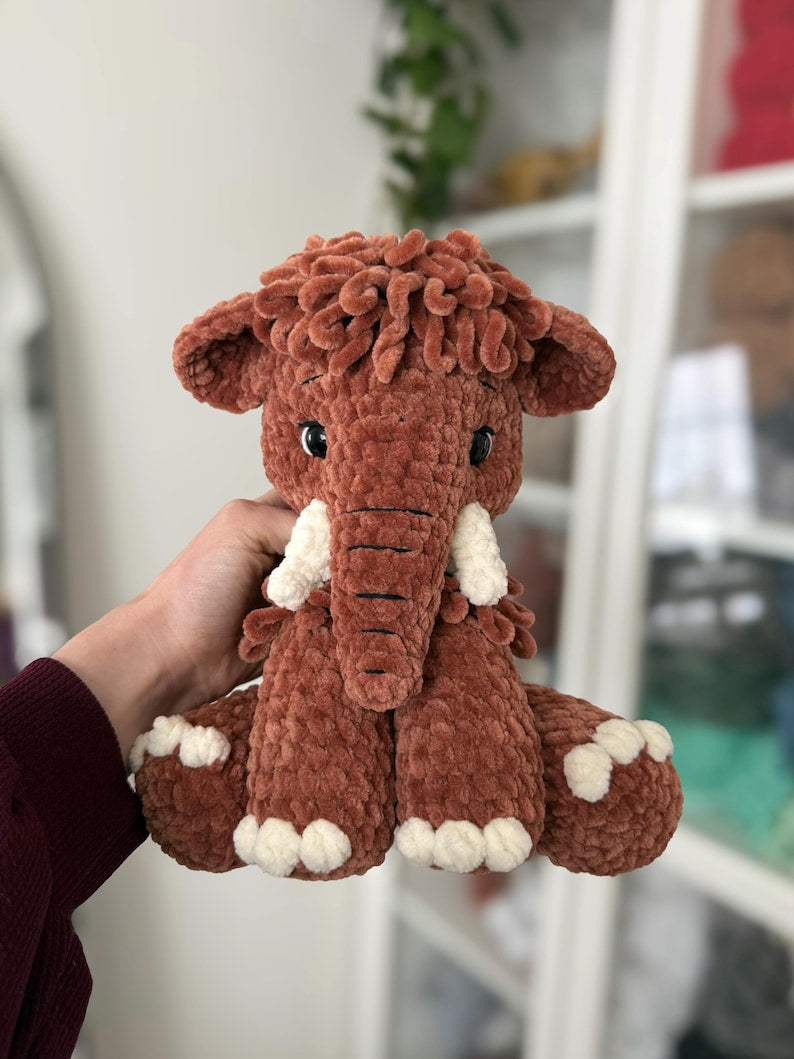 Fluffy Mammoth Crochet Pattern