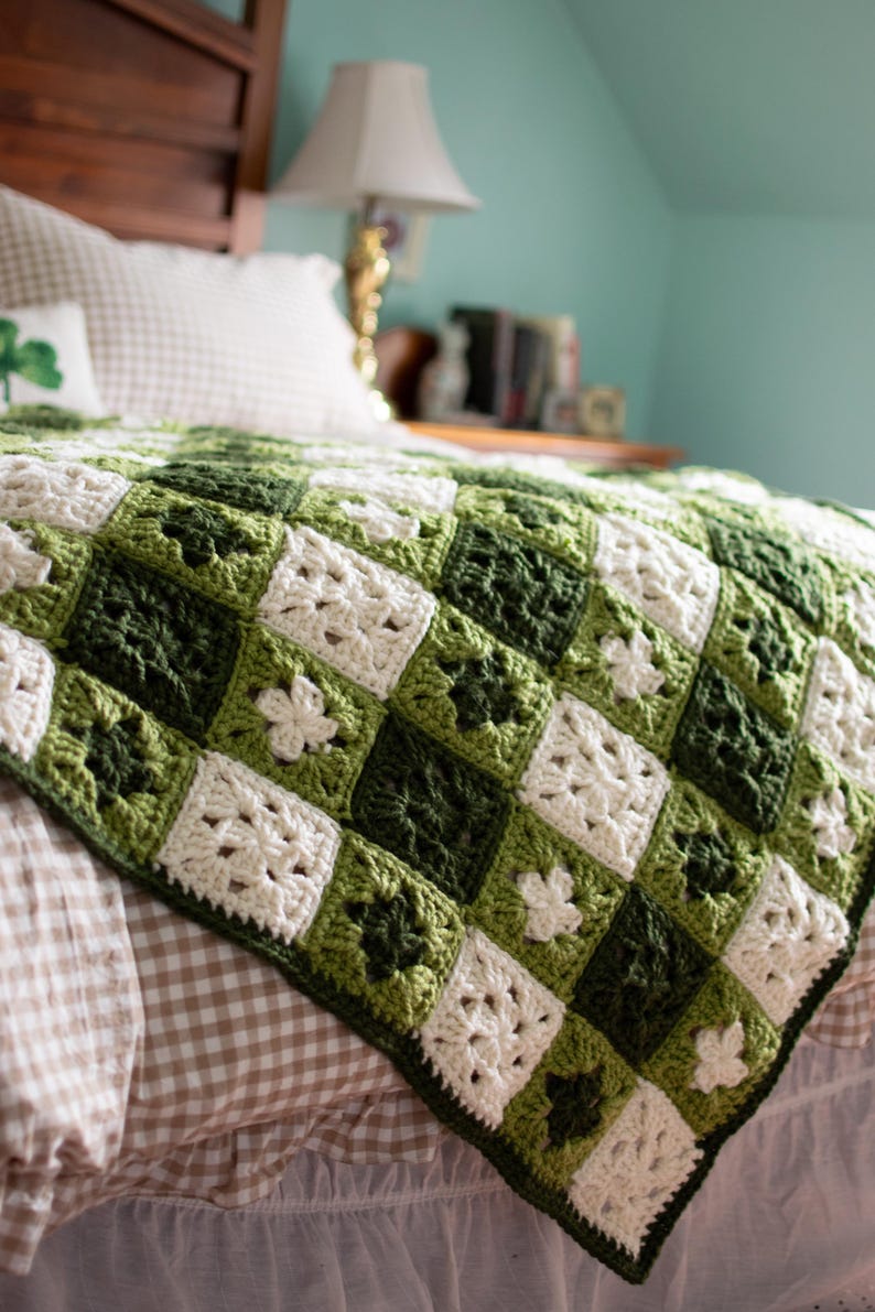 Cloverfield Blanket Crochet Pattern
