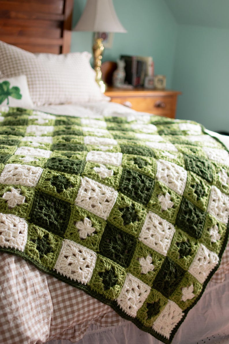 Cloverfield Blanket Crochet Pattern