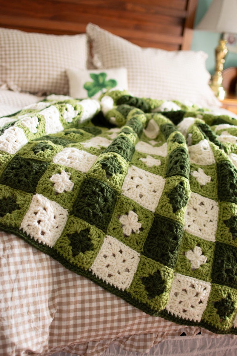 Cloverfield Blanket Crochet Pattern