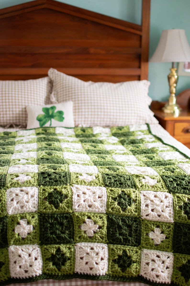 Cloverfield Blanket Crochet Pattern