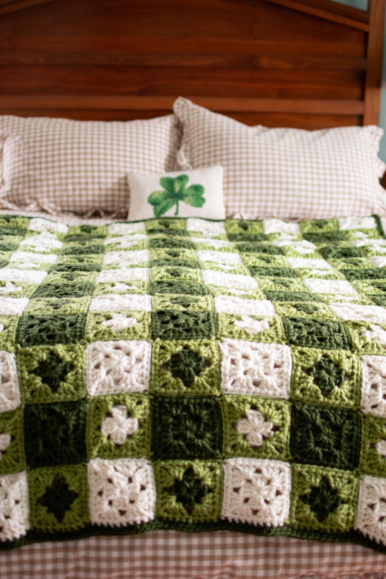 Cloverfield Blanket Crochet Pattern