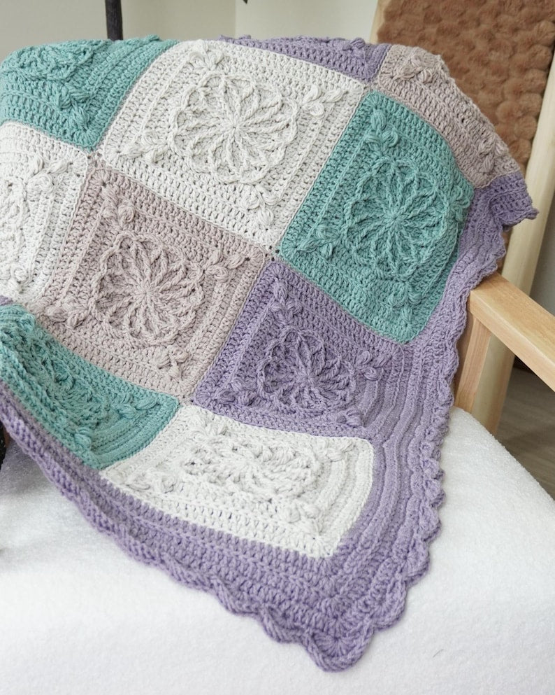 Florielle Blanket Crochet Pattern