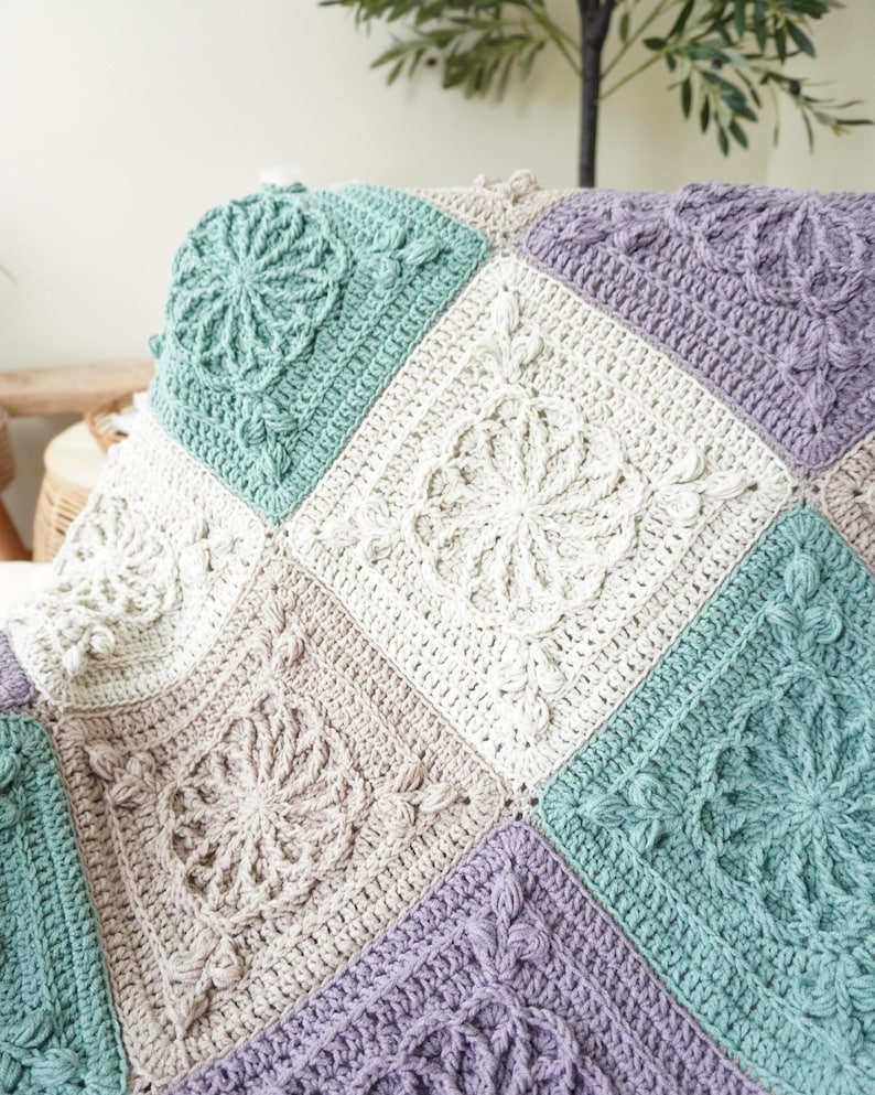 Florielle Blanket Crochet Pattern