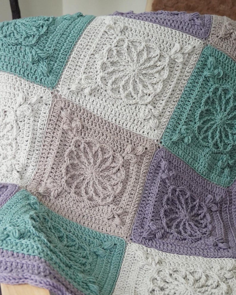 Florielle Blanket Crochet Pattern