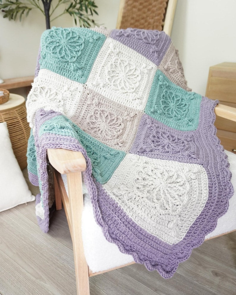 Florielle Blanket Crochet Pattern