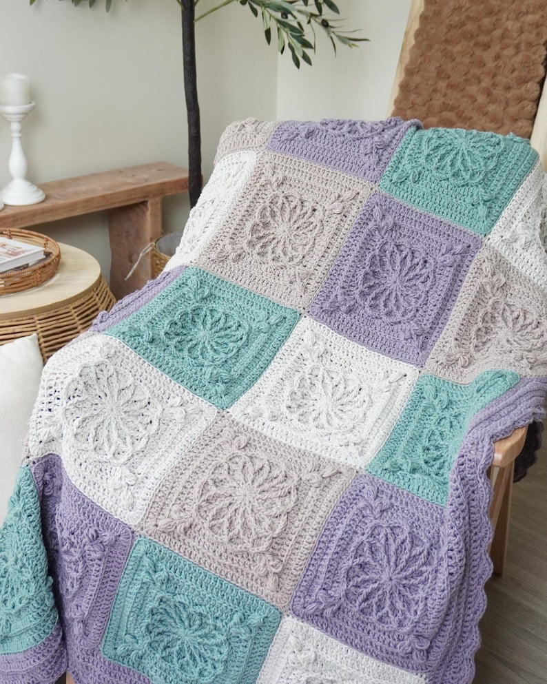 Florielle Blanket Crochet Pattern