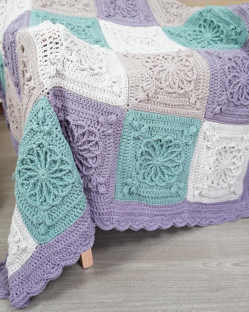 Florielle Blanket Crochet Pattern