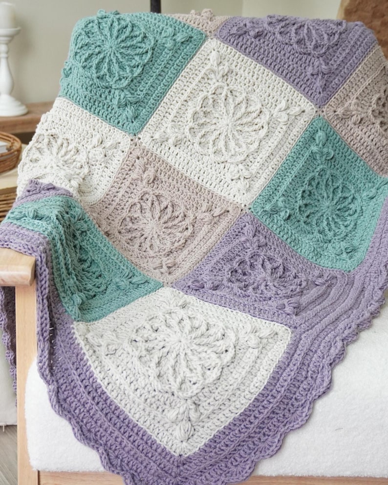 Florielle Blanket Crochet Pattern