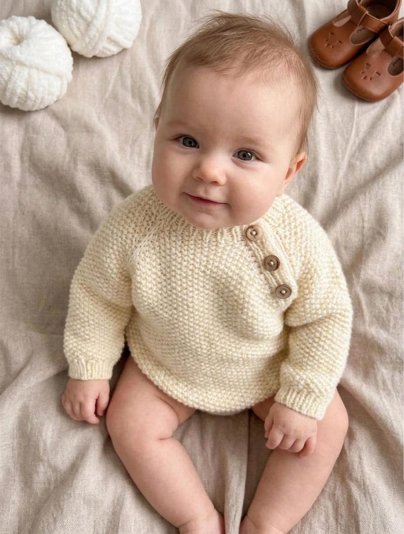 Seedling Sweater Knitting Pattern