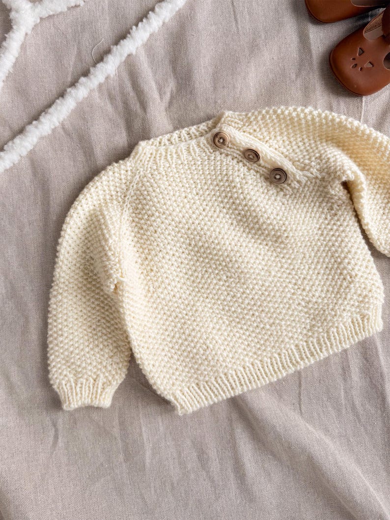 Seedling Sweater Knitting Pattern