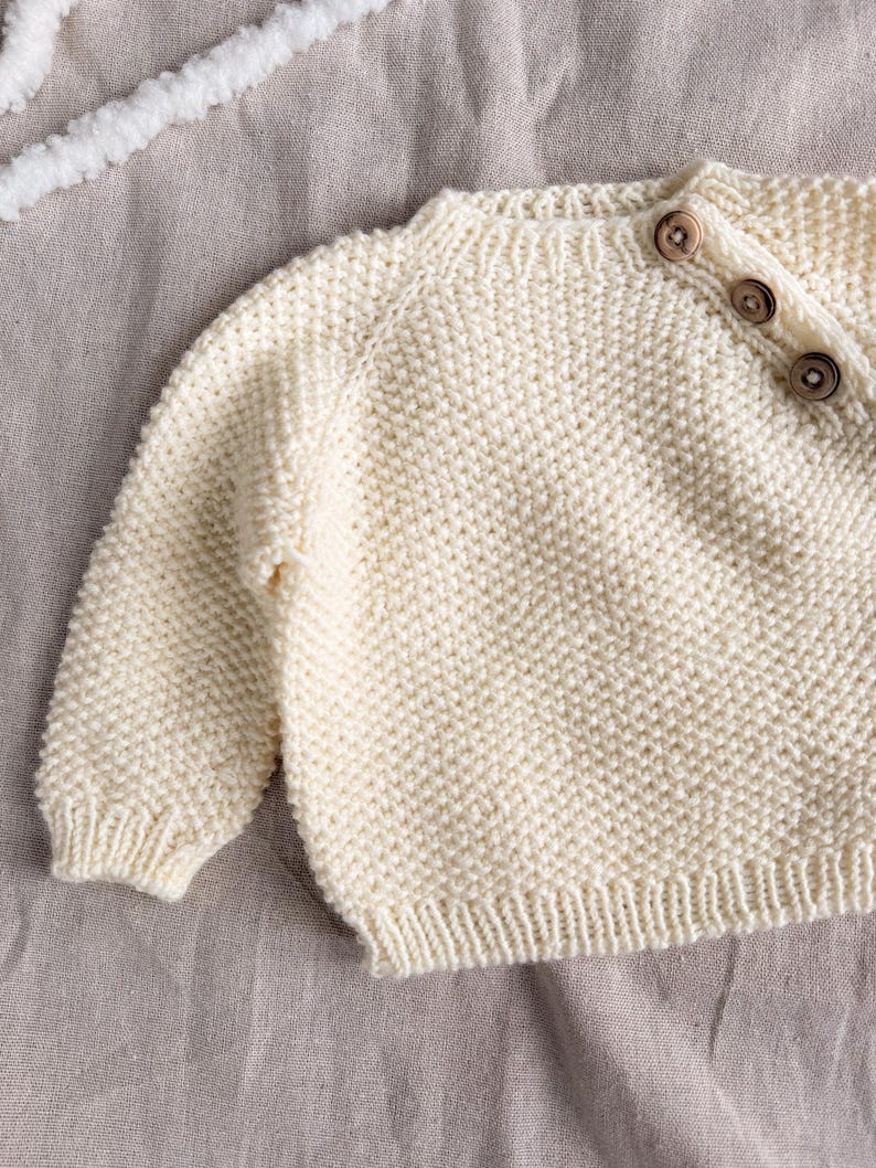 Seedling Sweater Knitting Pattern