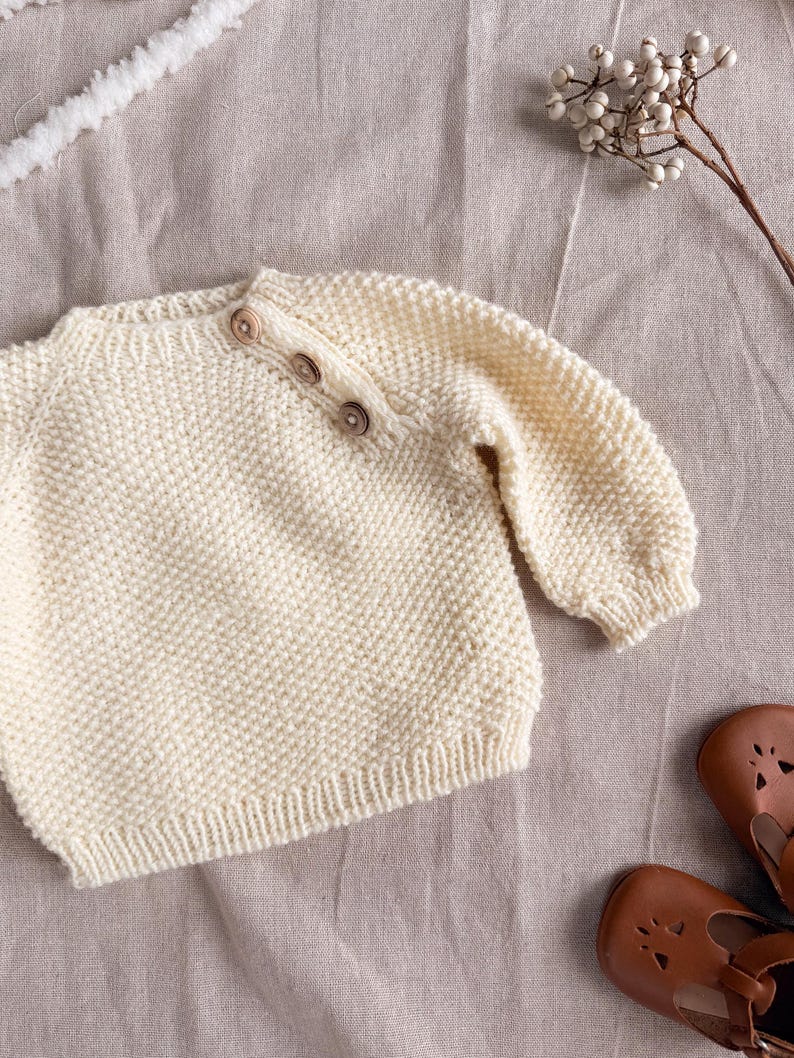 Seedling Sweater Knitting Pattern