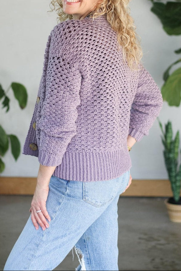 Fireside Cardigan Crochet Pattern
