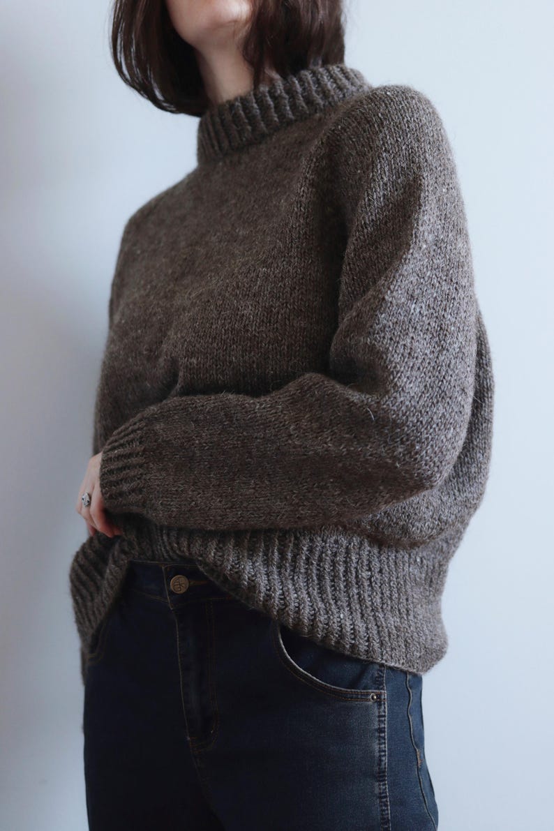 Brume Sweater Knitting Pattern