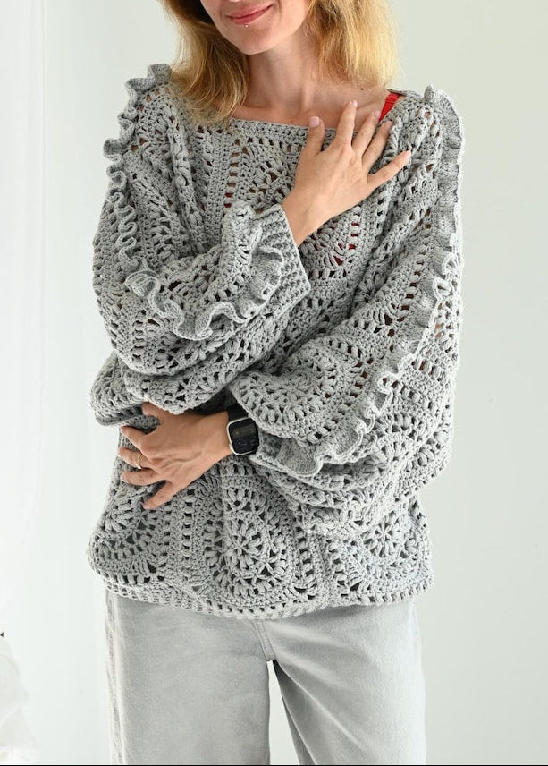 Moonweave Sweater Crochet Pattern