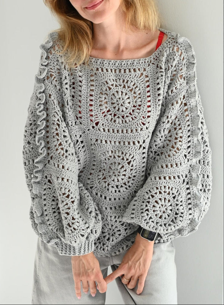 Moonweave Sweater Crochet Pattern