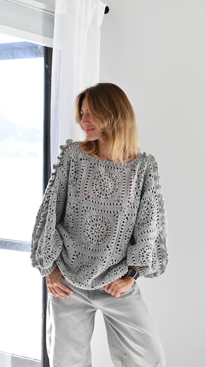 Moonweave Sweater Crochet Pattern