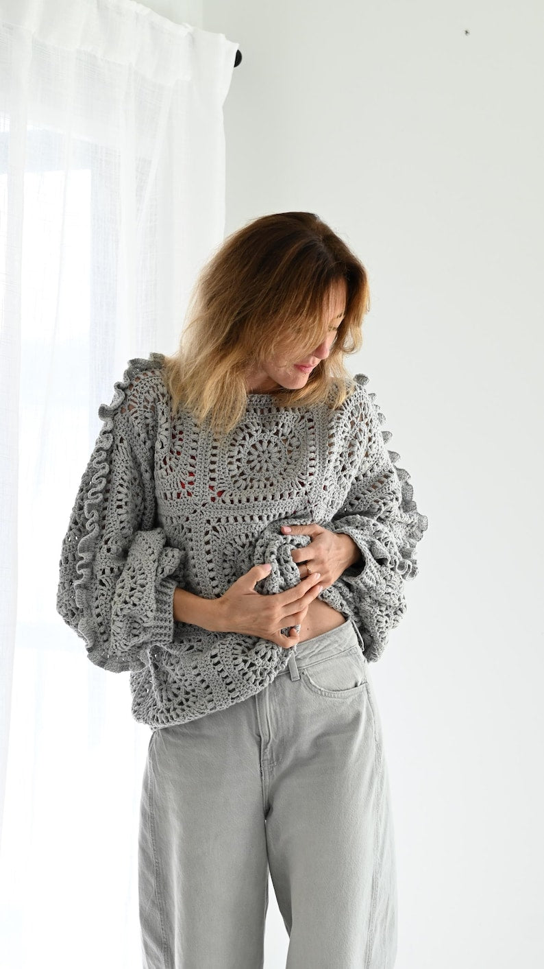 Moonweave Sweater Crochet Pattern