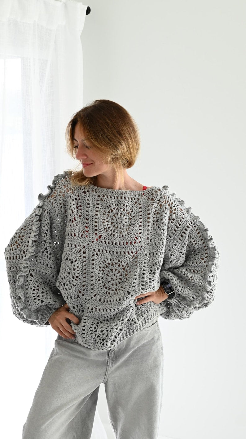 Moonweave Sweater Crochet Pattern