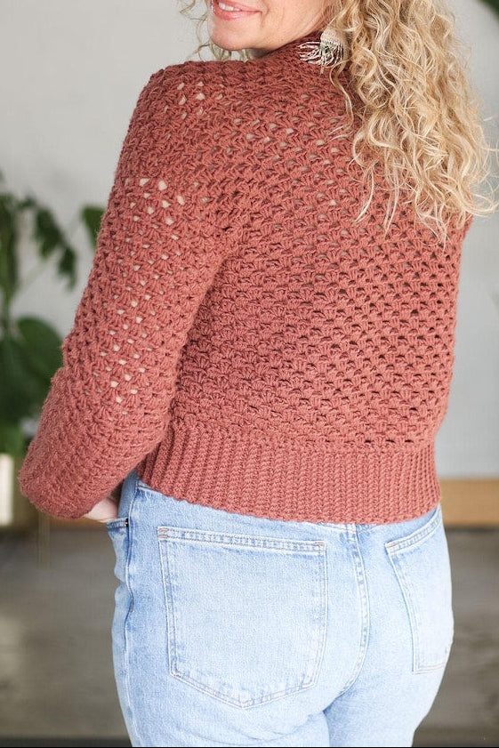Fireside Cardigan Crochet Pattern