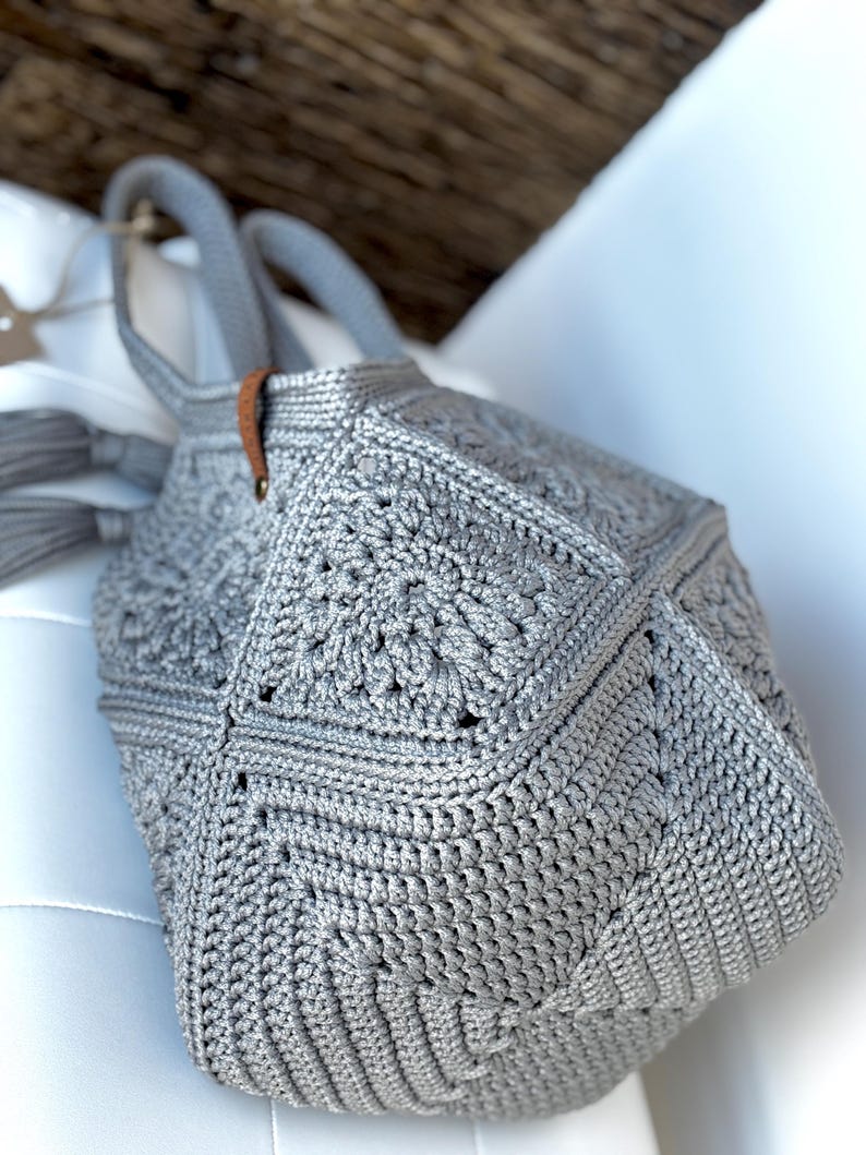 Tassel Tote Crochet Pattern