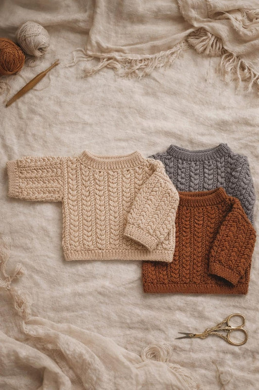 Hearth Sweater Crochet Pattern