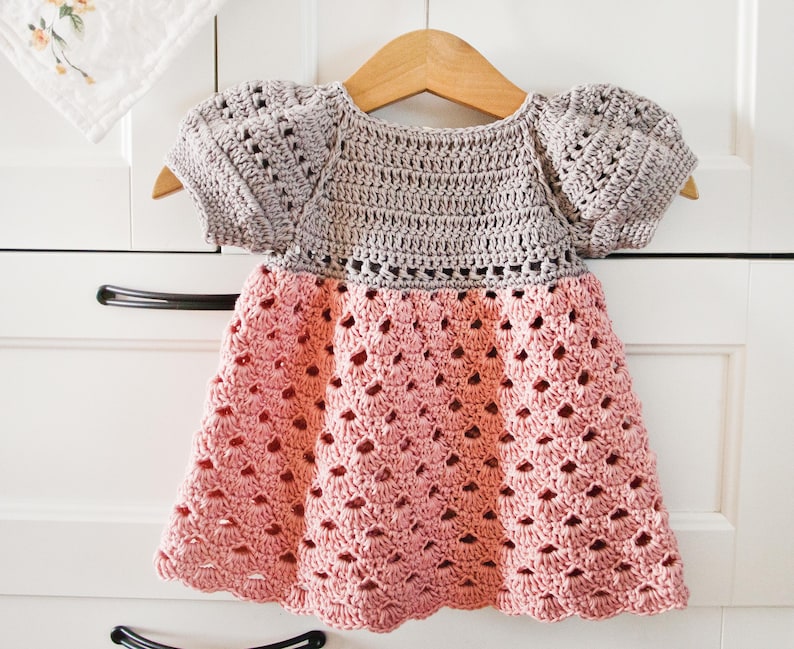 Vintage Blossom Dress Crochet Pattern