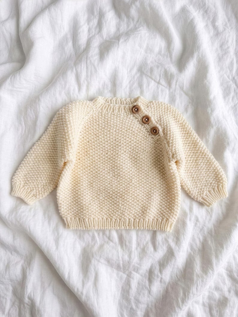 Seedling Sweater Knitting Pattern