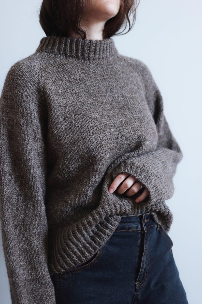 Brume Sweater Knitting Pattern