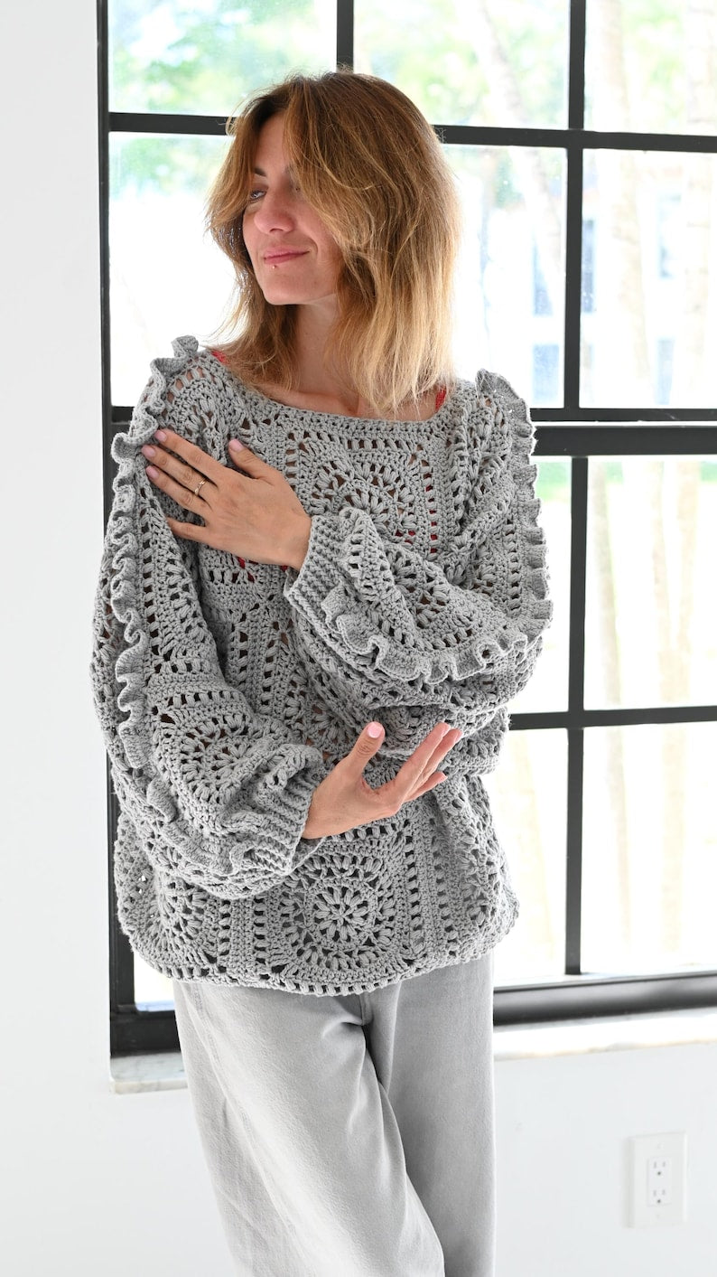 Moonweave Sweater Crochet Pattern