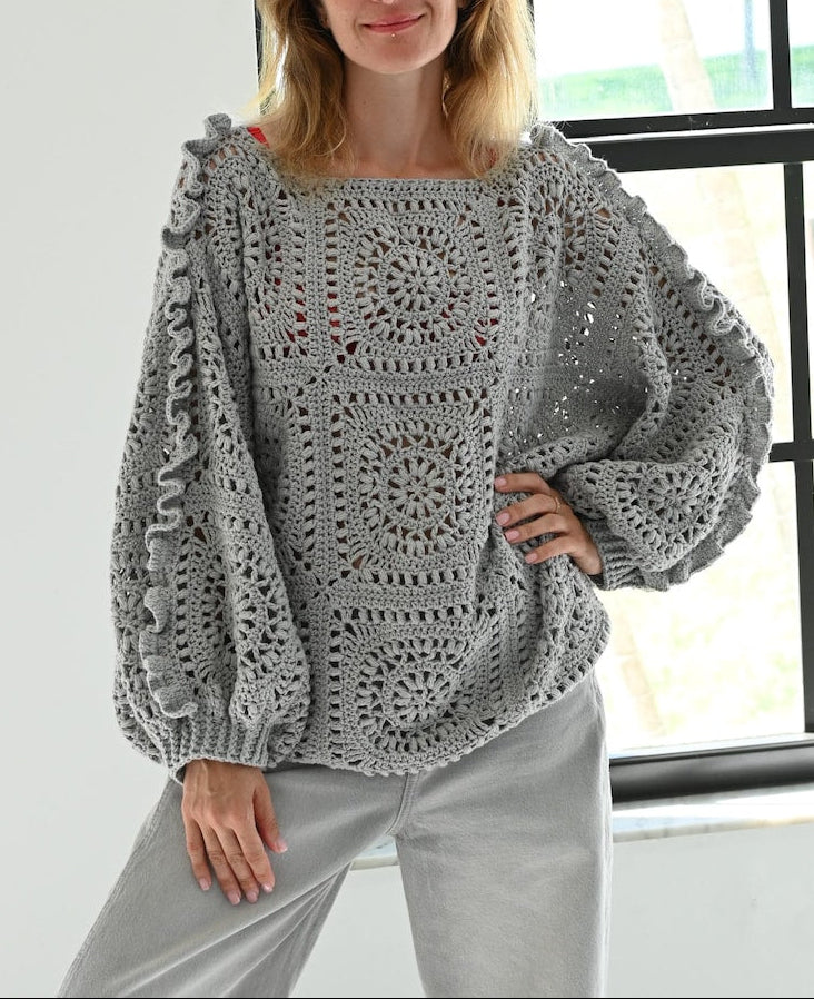 Moonweave Sweater Crochet Pattern
