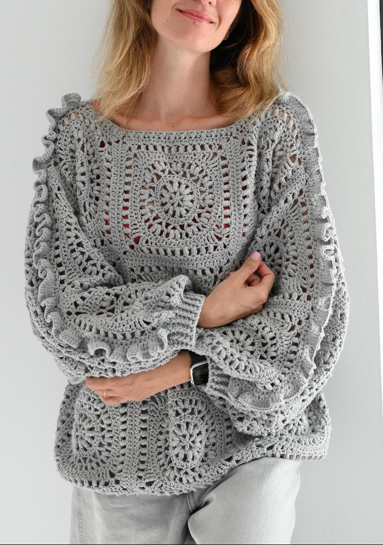 Moonweave Sweater Crochet Pattern