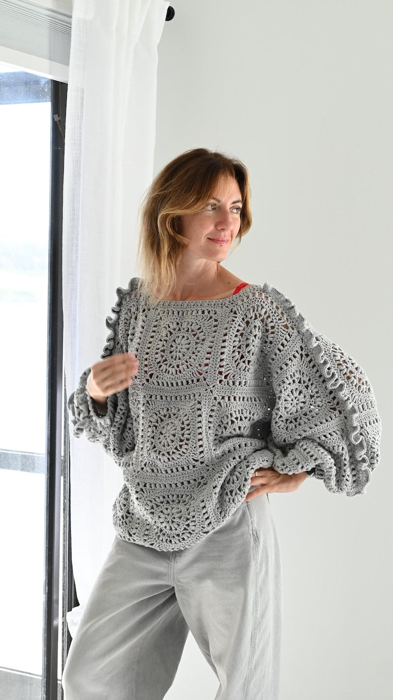 Moonweave Sweater Crochet Pattern