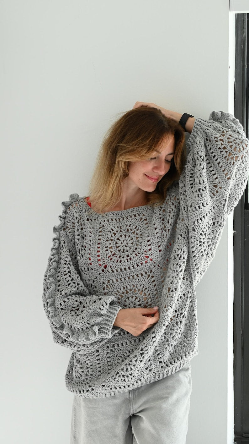 Moonweave Sweater Crochet Pattern
