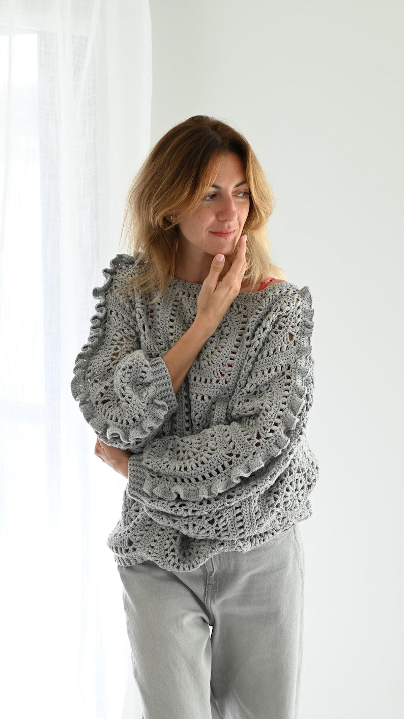Moonweave Sweater Crochet Pattern