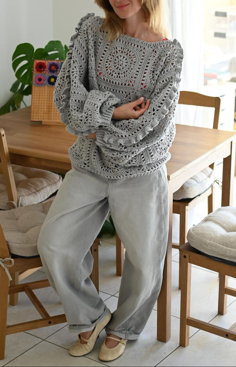Moonweave Sweater Crochet Pattern