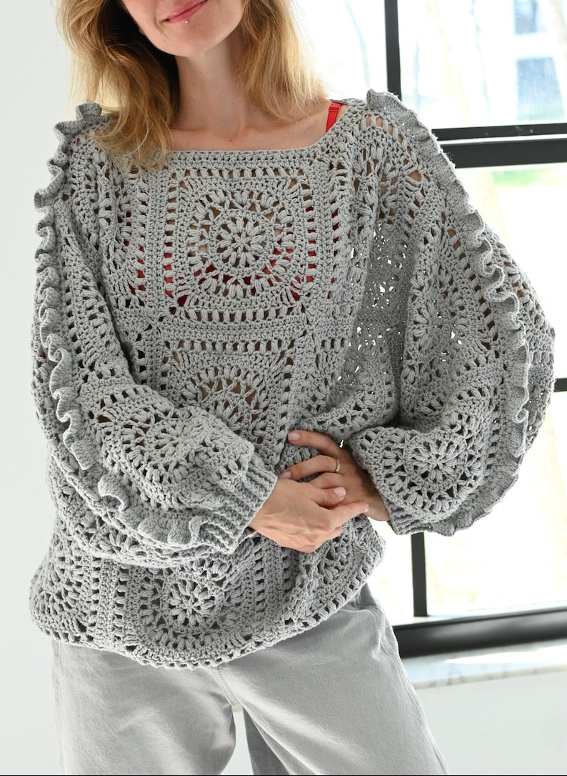 Moonweave Sweater Crochet Pattern