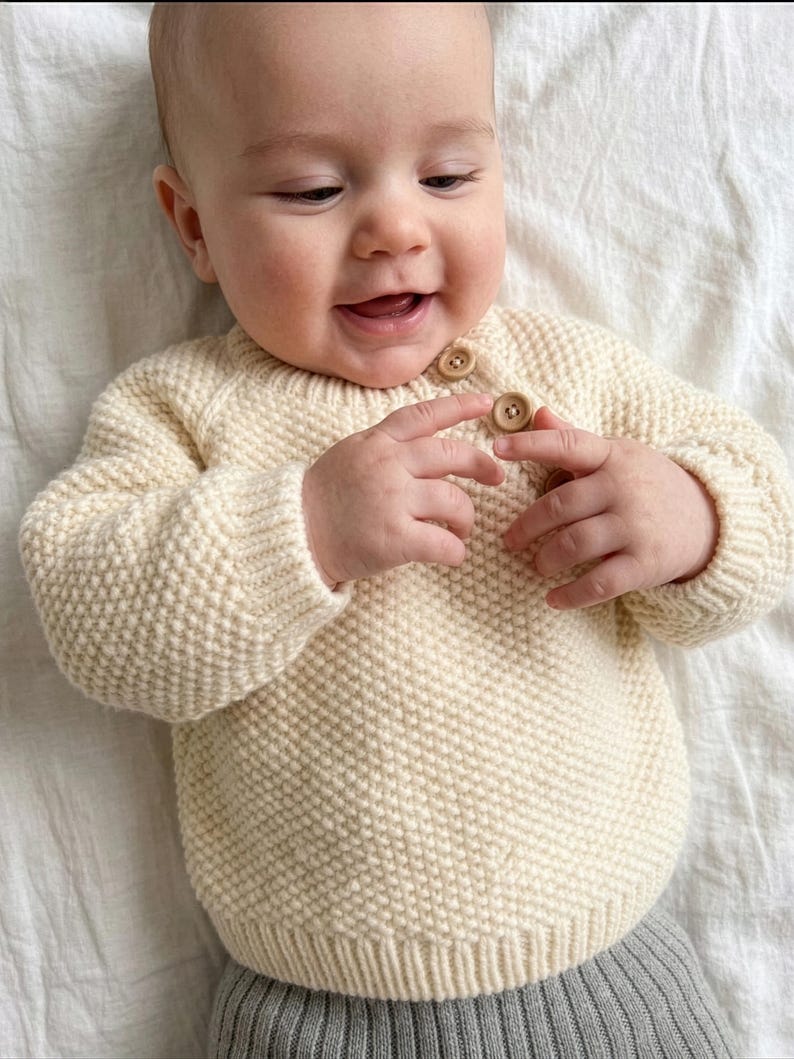 Seedling Sweater Knitting Pattern