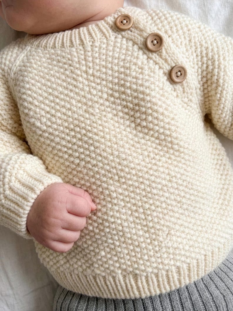 Seedling Sweater Knitting Pattern