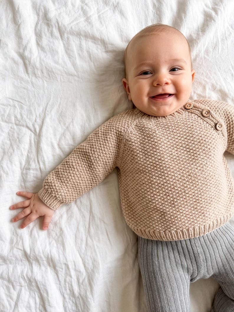 Seedling Sweater Knitting Pattern