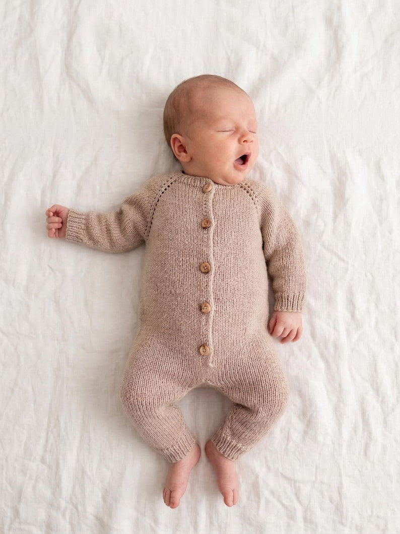 Skylin Romper Knitting Pattern
