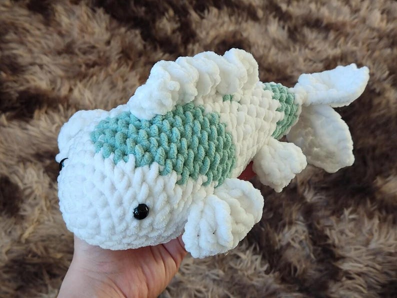 Plush Koi Fish Crochet Pattern