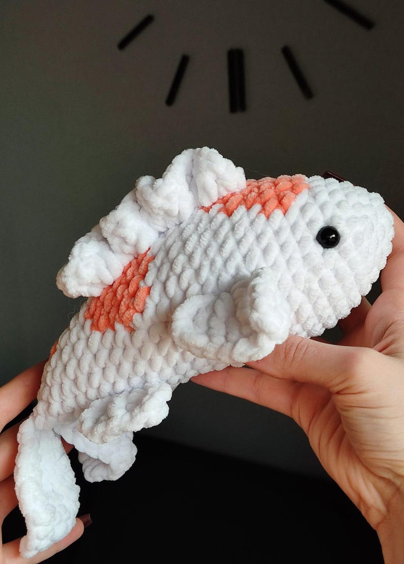 Plush Koi Fish Crochet Pattern