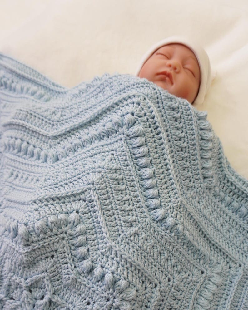 Sky Star Blanket Crochet Pattern